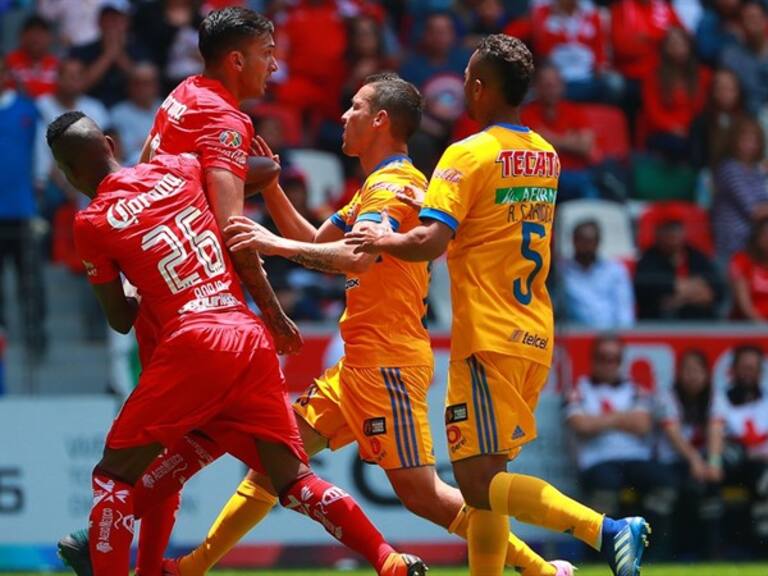 Toluca y Tigres en la Jornada 14. Foto: Getty Images