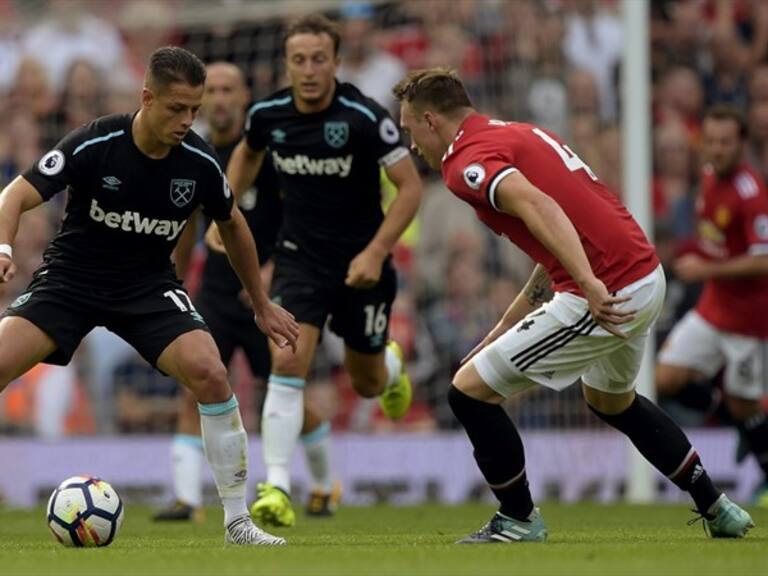 Chicharito Hernández volvió a Old Trafford. Foto: Getty images