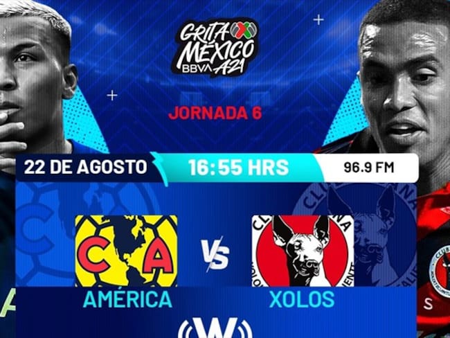 América vs Xolos, en vivo, Jornada 6, Liga MX, Grita MéxicoA21