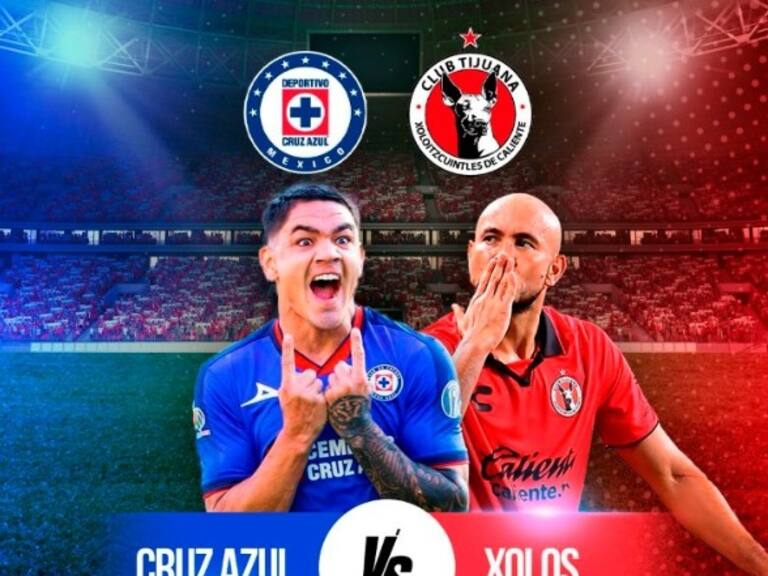 Cruz Azul vs Tijuana: EN VIVO, dónde, cuándo y a qué hora ver el partido de la Jornada 4