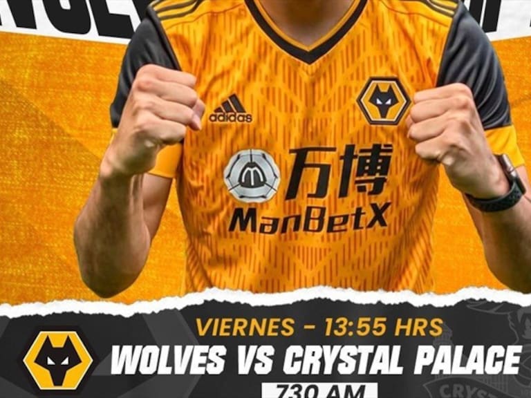 Wolves vs Crystal Palace . Foto: Especial