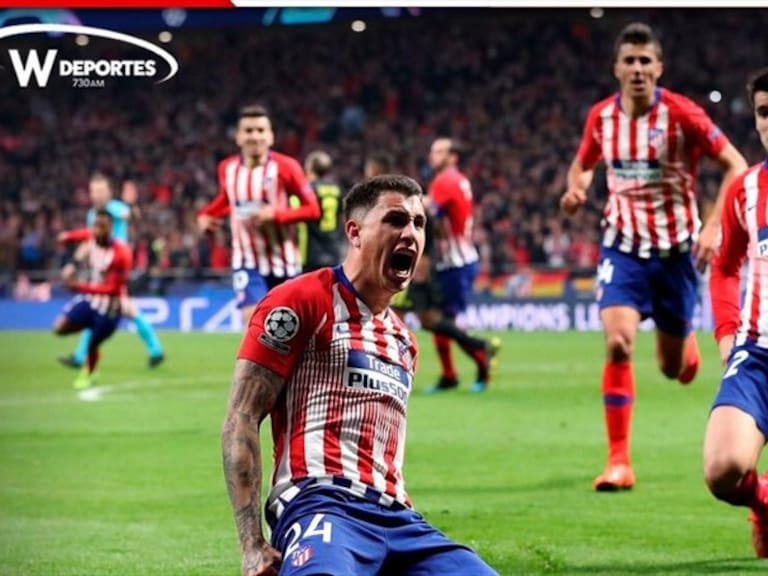El Atlético de Madrid pegó primero . Foto: W Deportes