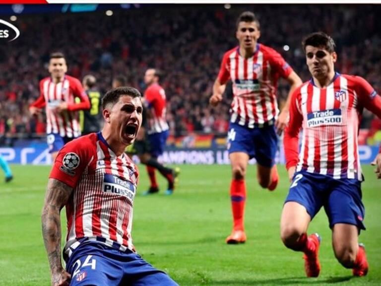 El Atlético de Madrid pegó primero . Foto: W Deportes