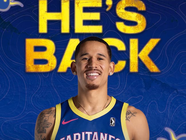 Juan Toscano regresa a jugar con los Capitanes de la CDMX