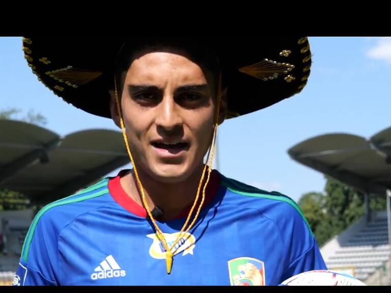 Santiago Naveda, presentado con el Miedz Legnica de Polonia