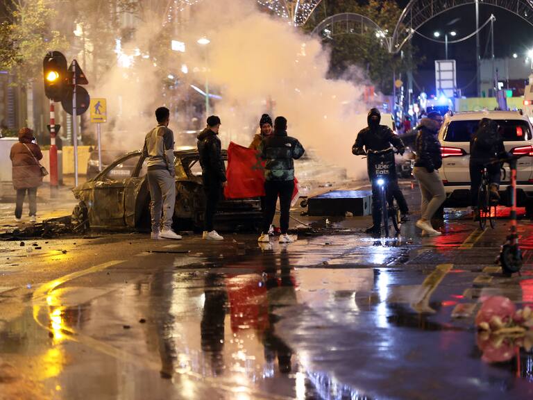 Tensión en Bruselas, Bélgica