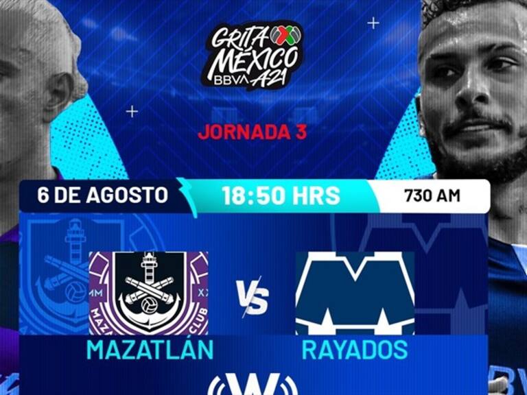 MAZATLÁN VS rayados . Foto: wdeportes