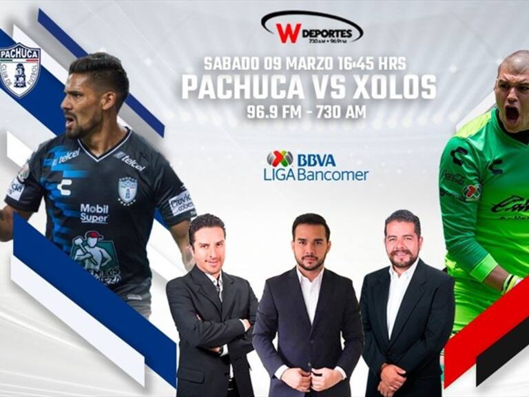 Pachuca vs Xolos . Foto: W Deportes