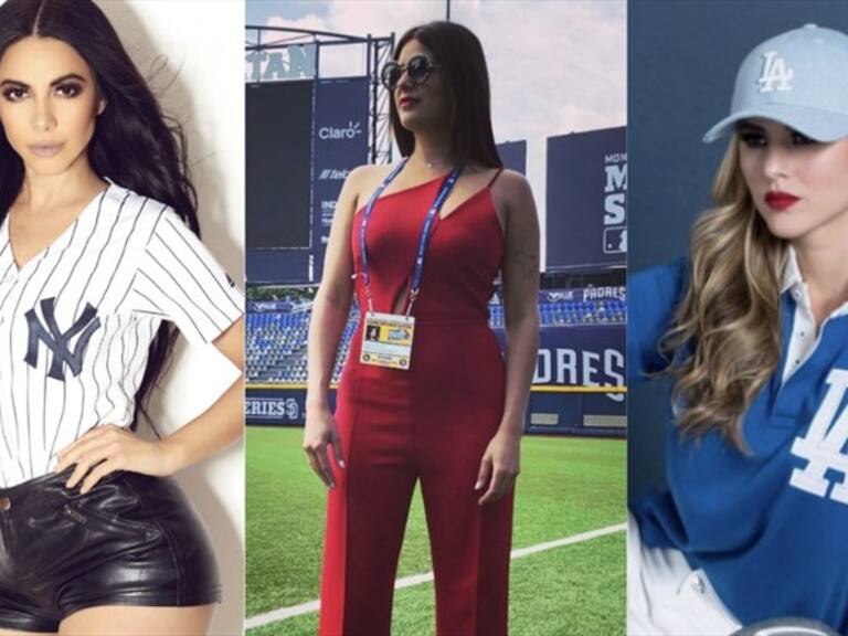 Bellezas aficionadas al béisbol . Foto: INSTAGRAM