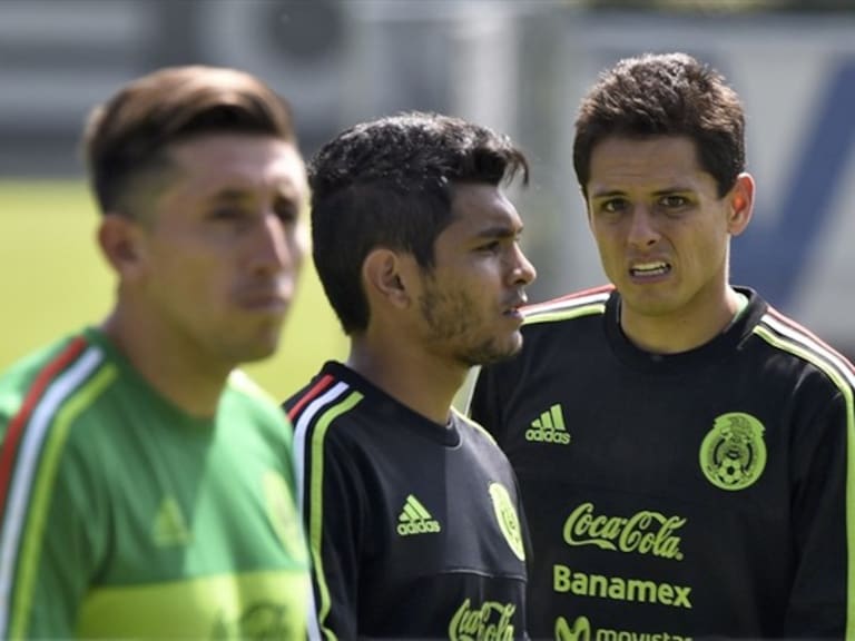Entrenamiento de la Selección Mexicana. Foto: