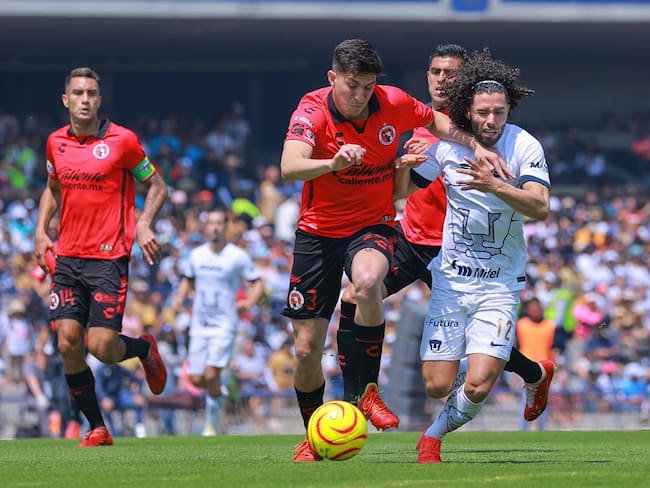 Pumas y Xolos reparten puntos, tras una fiesta de goles