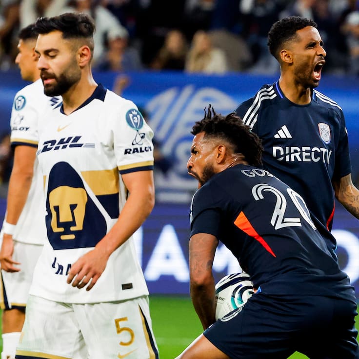 Pumas sufre goleada en territorio ajeno; ¡Pie y medio fuera de Concachampions!