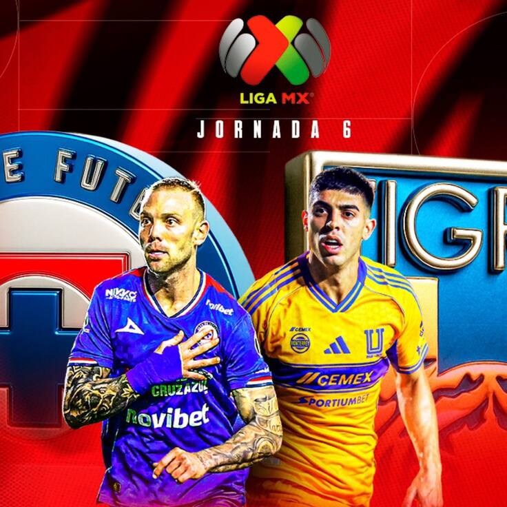 Cruz Azul vs Tigres: EN VIVO, dónde, cuándo y a qué hora ver el juego de la Jornada 6 del Clausura 2026 Liga MX