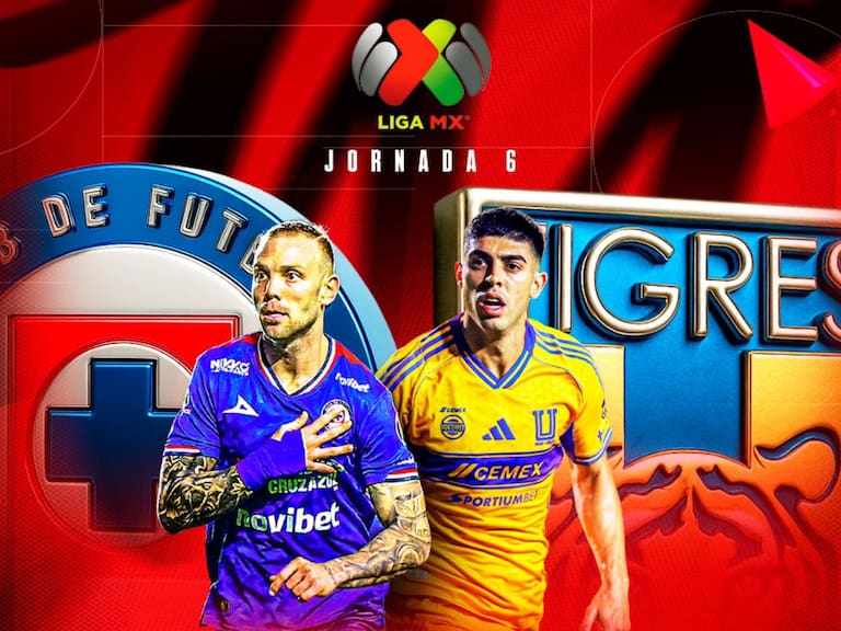 Cruz Azul vs Tigres: EN VIVO, dónde, cuándo y a qué hora ver el juego de la Jornada 6 del Clausura 2026 Liga MX