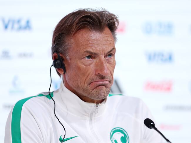 Hervé Renard regañó muy fuerte a sus jugadores de Arabia Saudita en el juego ante Argentina