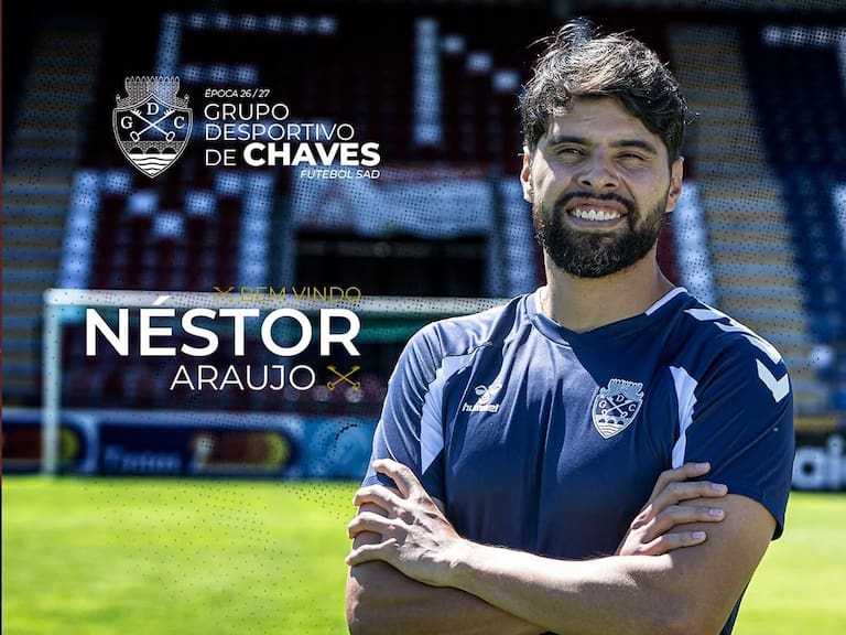Néstor Araujo vuelve a Europa: Firma con el GD Chaves de Portugal
