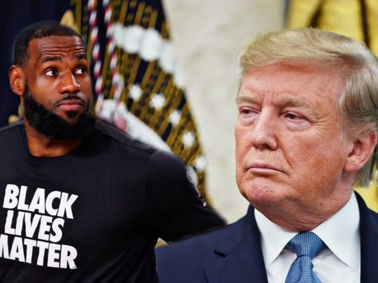 LeBron James y Donald Trump. Foto: Especial / Getty Images