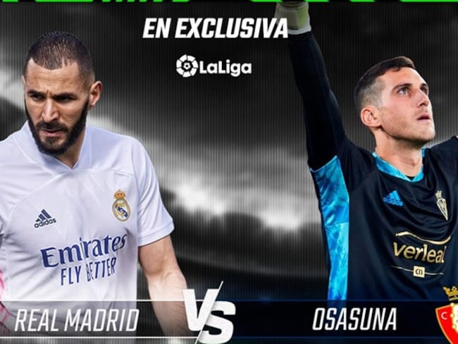 Real Madrid vs Osasuna, en vivo, jornada 34, LaLiga