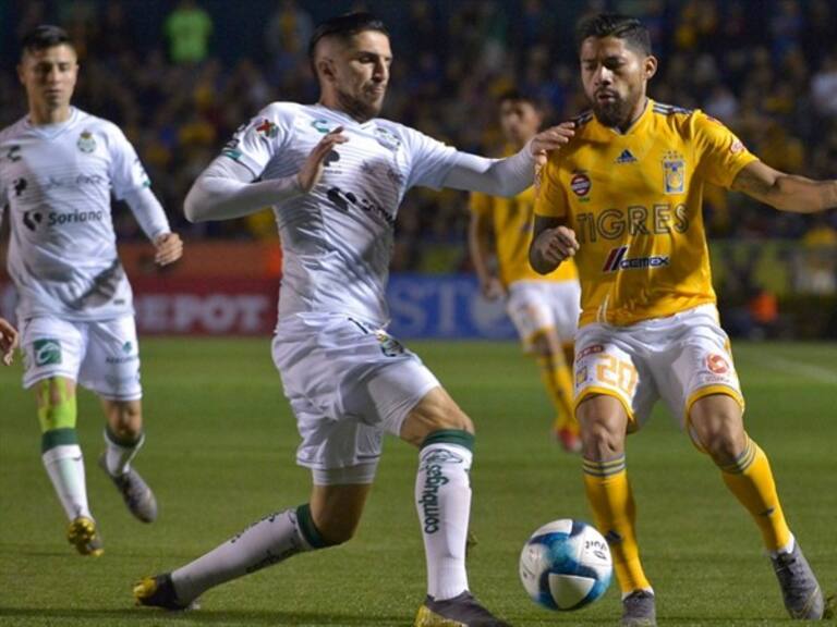 Tigres vs Santos. Foto: Getty images