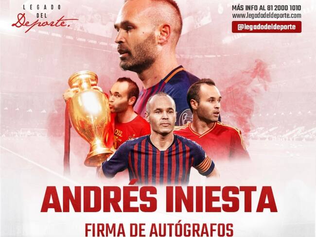 Andrés Iniesta: convivencia con aficionados en Polanco: ¿Cuándo es y cuánto cuesta?