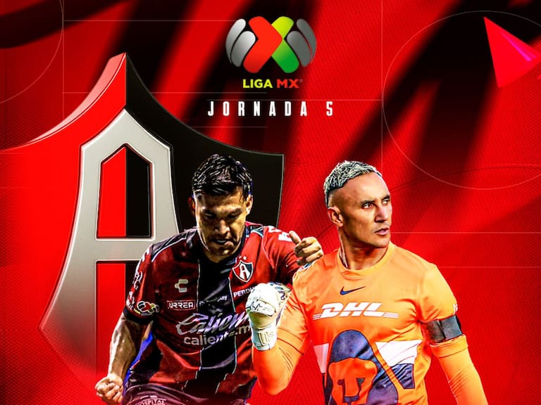 Atlas vs Pumas: EN VIVO, dónde, cuándo y a qué hora ver el juego de la Jornada 5 d el Clausura 2026