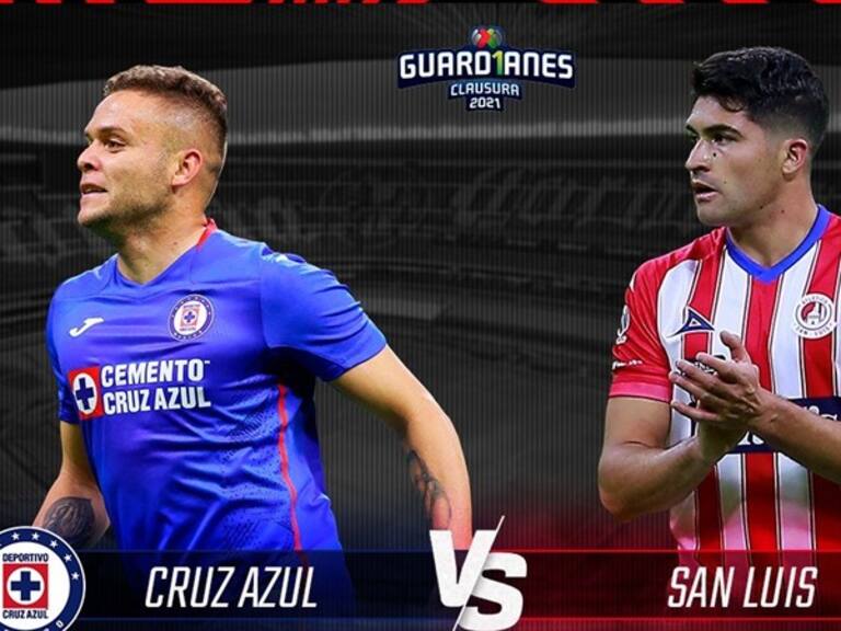 Cruz Azul vs San Luis . Foto: wdeportes