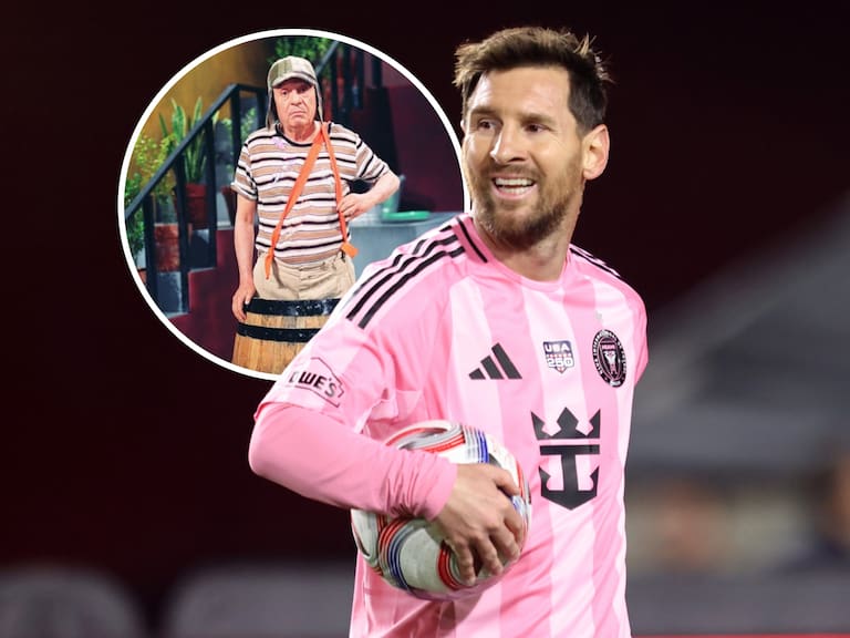 Lionel Messi hablando de la serie del Chavo del 8