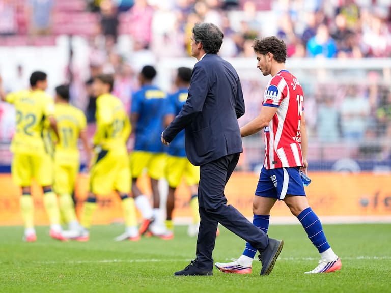 Julián Álvarez fue el primero en marcharse del campo