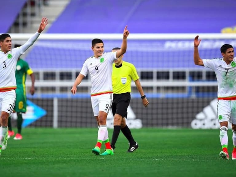 México Sub 20 entrena. Foto: Getty