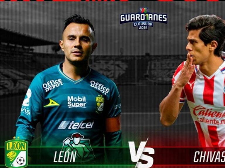León vs Chivas. Foto: W Deportes
