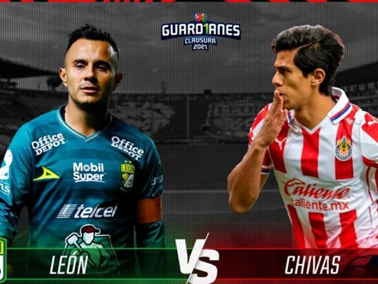 León vs Chivas. Foto: W Deportes