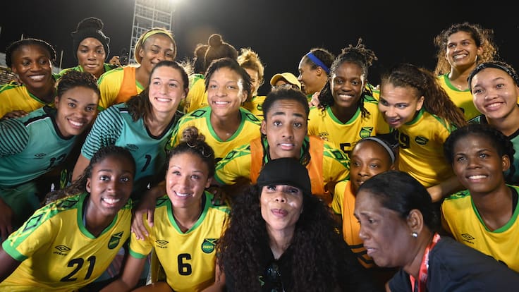 Cedella Marley, la hija de Bob Marley que ha sido clave para el éxito de Jamaica Femenil en el Mundial