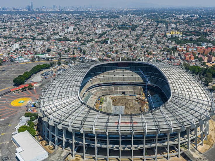 Estadio Azteca instala césped híbrido de última generación rumbo al Mundial 2026
