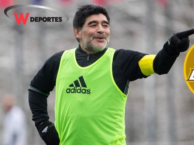 Diego Maradona nuevo DT de Dorados. Foto: