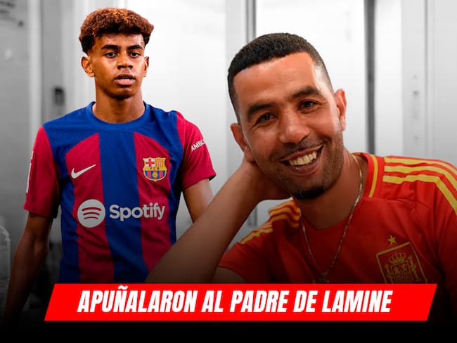 Apuñalan al padre de Lamine Yamal en Barcelona; este es su estado de salud