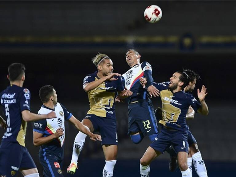 Pumas vs América Copa GNP por México. Foto: Mexsport
