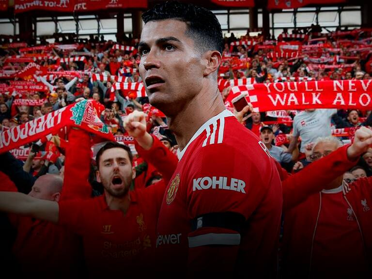 Anfield le rindió tributo a Cristiano Ronaldo