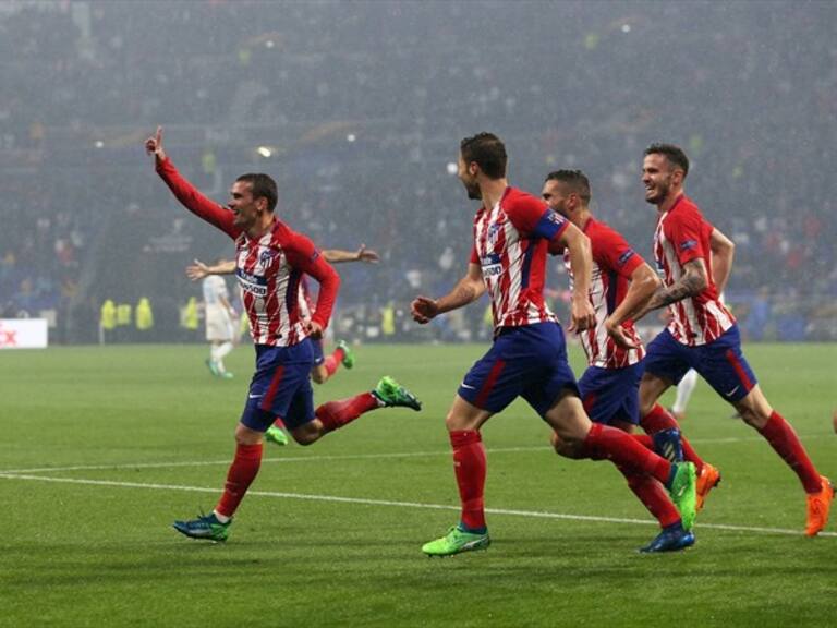 El Atlético de Madrid festeja su campeonato. Foto: Getty Images
