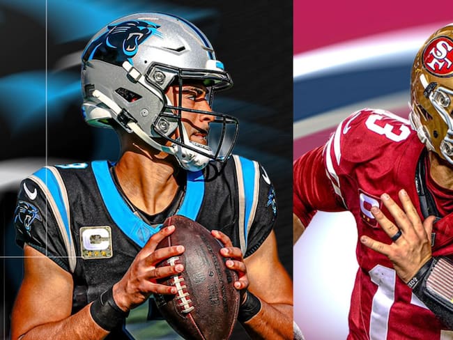 San Francisco 49ers vs Carolina Panters: EN VIVO, dónde, cuándo y a qué hora ver el juego de la Semana 12 de la NFL