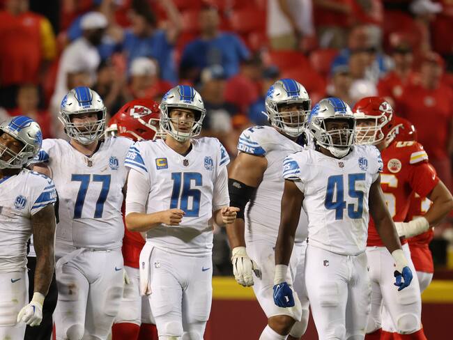 Detroit da la campanada y derrota a los Chiefs en el Kickoff de la NFL