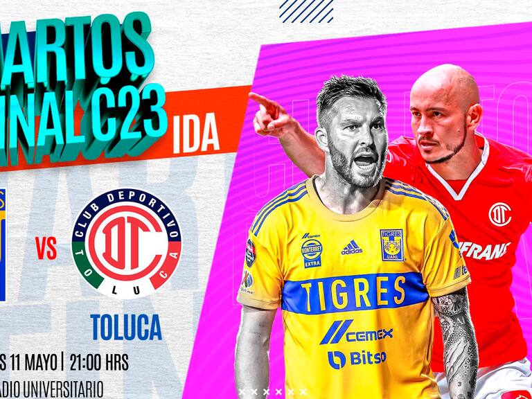 Tigres vs Toluca EN VIVO, hora y dónde ver, Cuartos de Final, Ida Liga MX