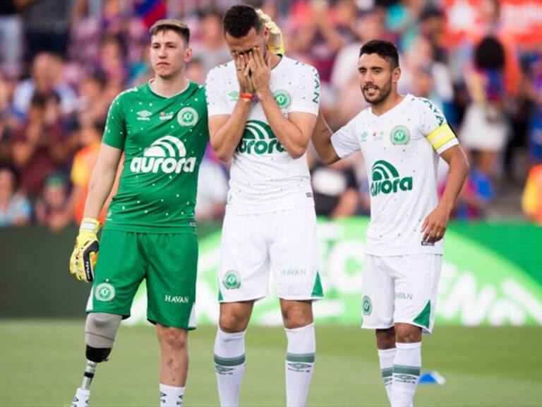 Jugadores de Chapecoense. Foto: Getty Images