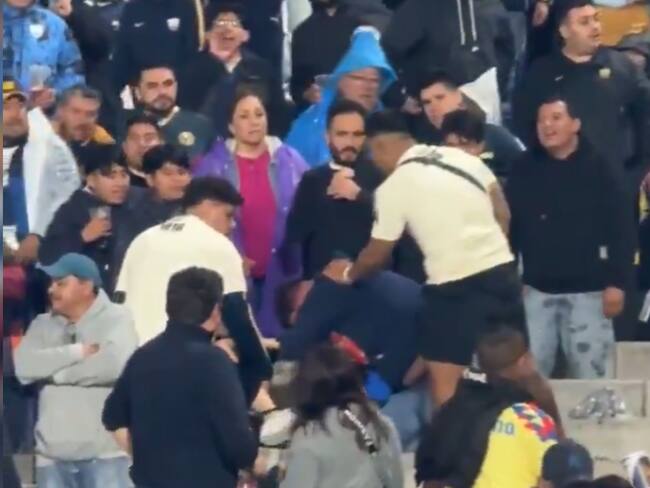Jugador de Burros Blancos es identificado como presunto agresor en el Pumas vs América