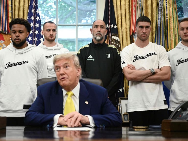 La Juve visita a Trump