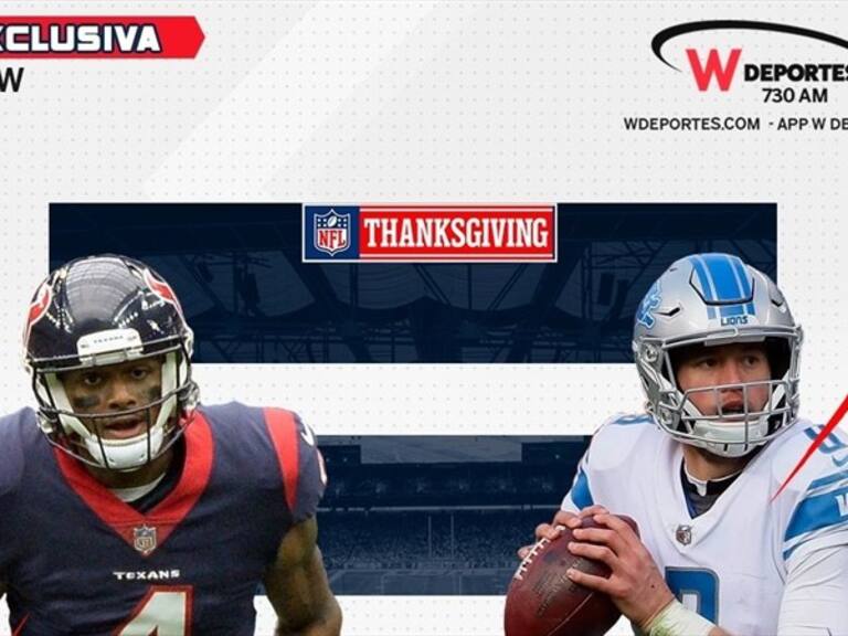 Texans vs Detroit en vivo . Foto: Especial
