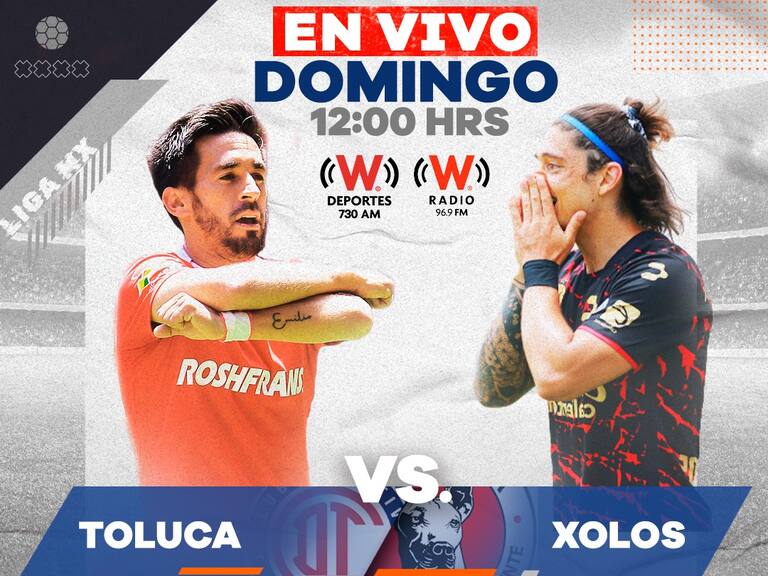 Toluca vs XOLOS; EN VIVO ONLINE; Liga MX Jornada 7