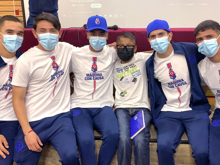 Cruz Azul visita el hospital Tláhuac en el Día Internacional de la lucha contra el cáncer infantil