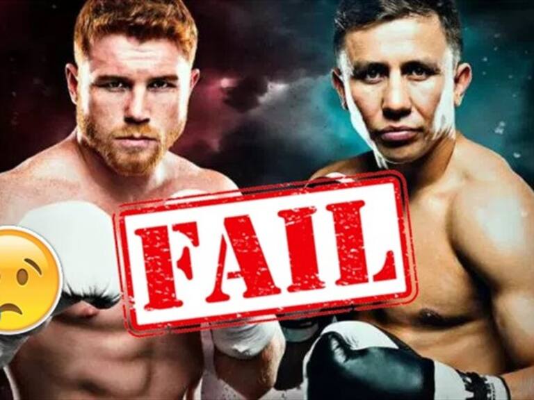 Pelea entre Canelo y GGG cancelada. Foto: WDeportes