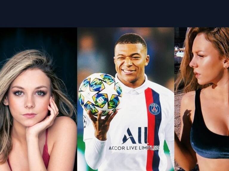 Ester Expósito y Mbappé. Foto: Instagram / W Deportes