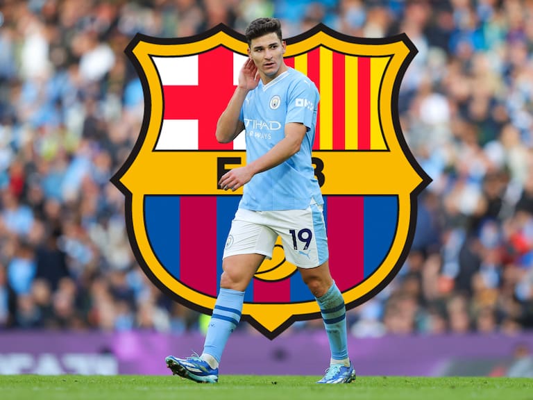 Barcelona tiene en la mira a Julián Álvarez